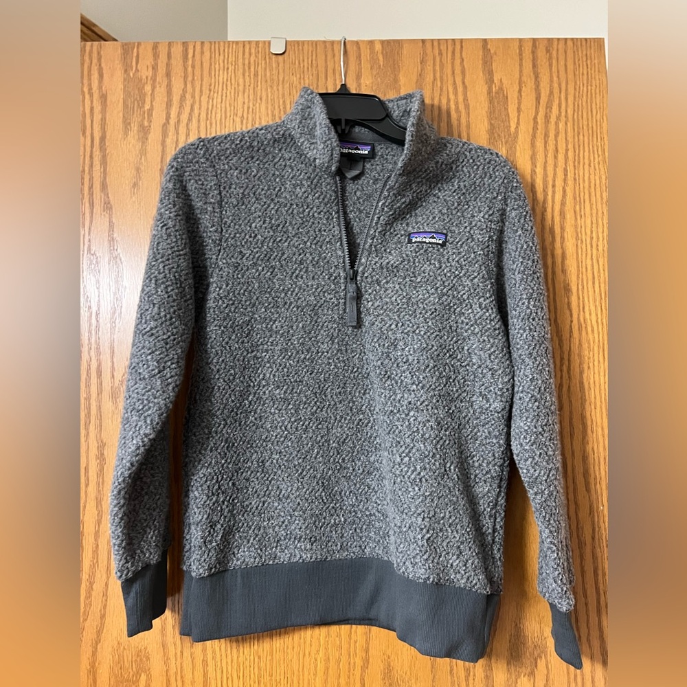 EUC Women’s Patagonia 1/4 Zip Gray Fleece XS